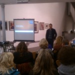 Gavin Hanley, Account Strategist, Google speaking at the Opera Europa meeting hosted by Arts Audiences 