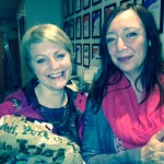 Marcella Bannon and Ann Mulroony enjoy a coffee at Irish Times Training